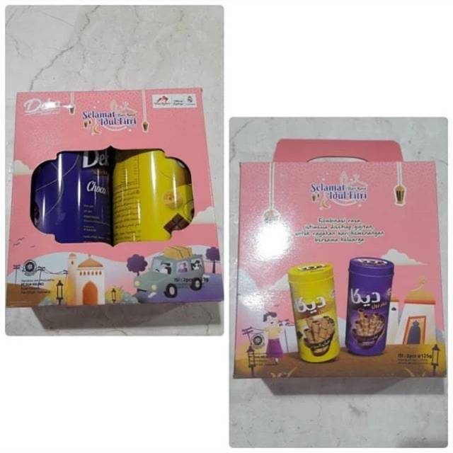 DEKA WAFER ROLL  KALENG ASTOR PAKET IDUL FITRI/LEBARAN