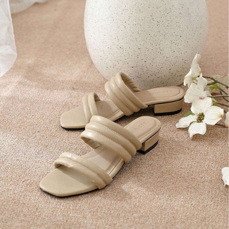 Sandal wanita Hak tahu 3cm Bandua Mpuk SA95