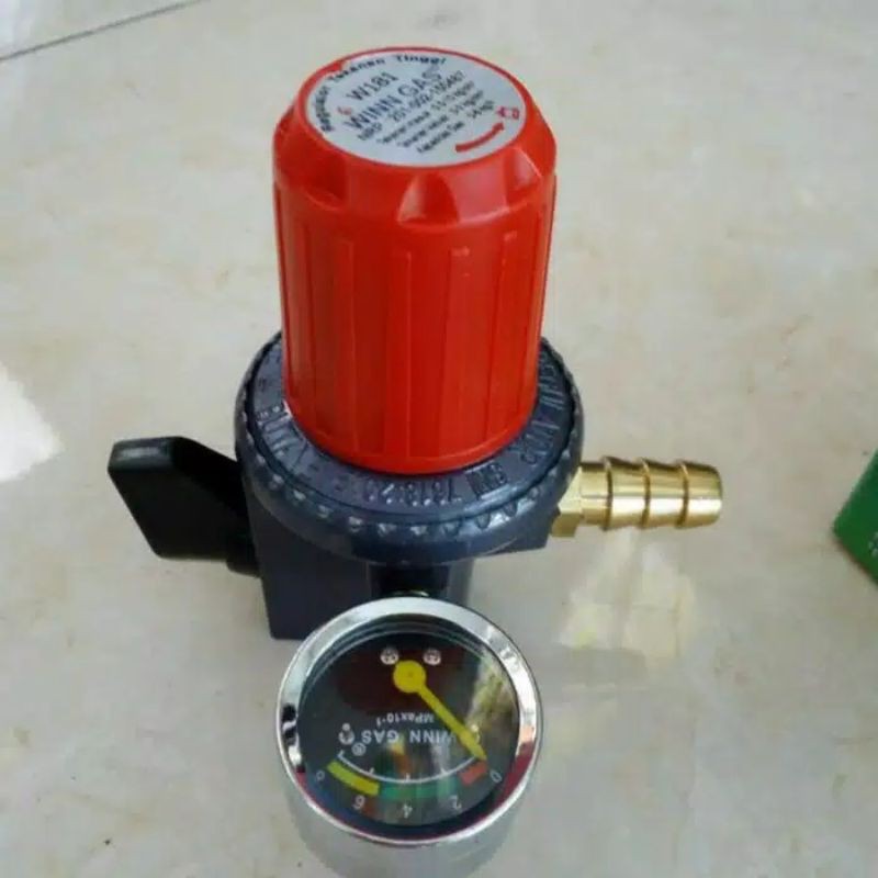 Winn Gas , W181 Meter ,  Win Gas , Regulator LPG , Tekanan Tinggi , high pressure