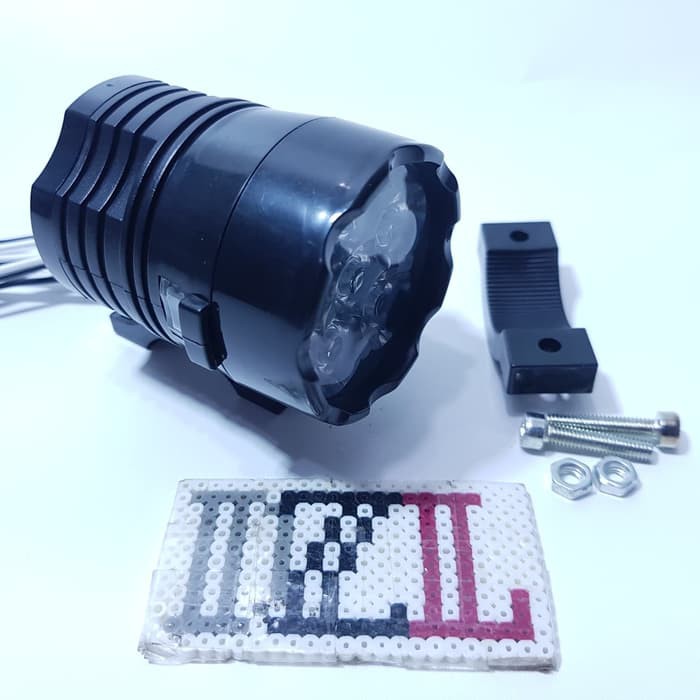Terlaris LAMPU TEMBAK LED MODEL L6X 6 MATA ADA STROBO 3 MODE
