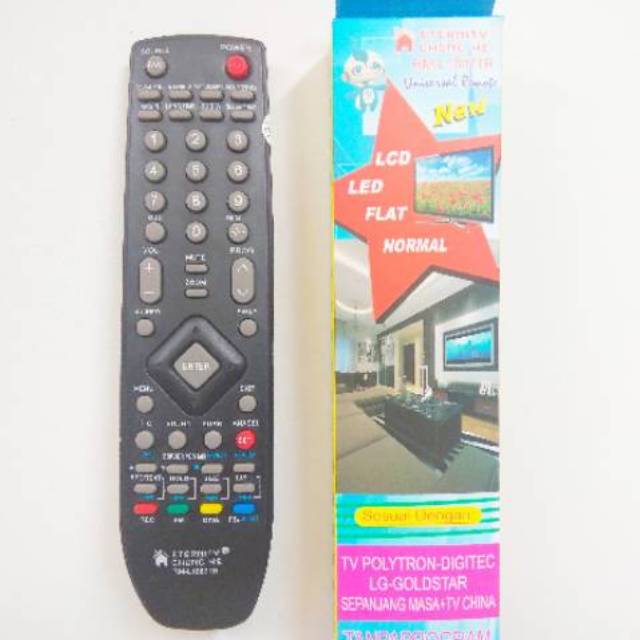 REMOT/REMOTE TV POLYTRON TABUNG/FLAT/LCD/LED MULTI/UNIVERSAL CINEMAX / BAZZOKE / XCEL