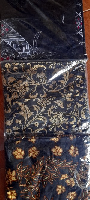 Batik Couple Keluarga Modern Sania Ruffle Ori Ndoro Jowi Dnt Motif Cendrawasih Kuning