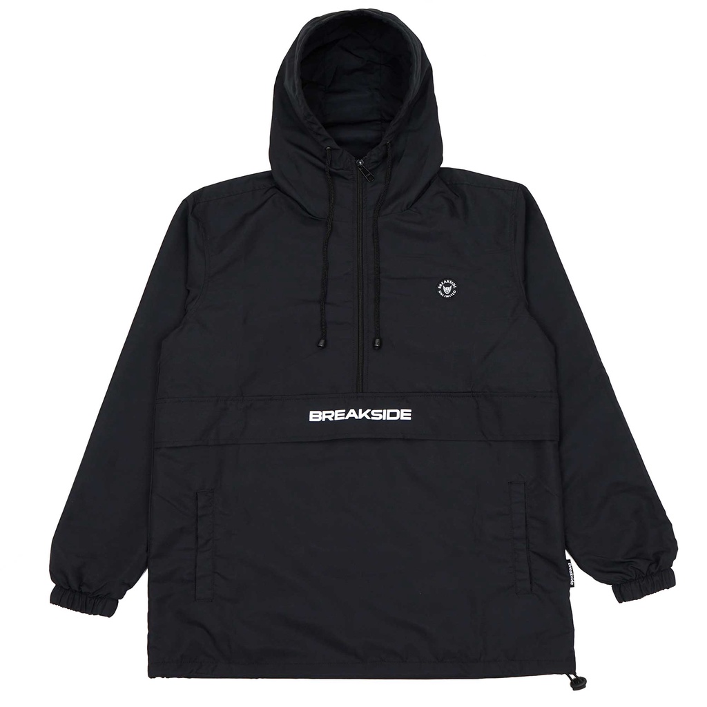 Breakside Jacket Hexsys - Black Jaket Pria