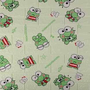 PROMO!! BUY 25 FREE 1 !! WALLFOAM 3D MOTIF ANAK-ANAK 70X77 CM / WALPAPER FOAM-BK0433 2.5MM