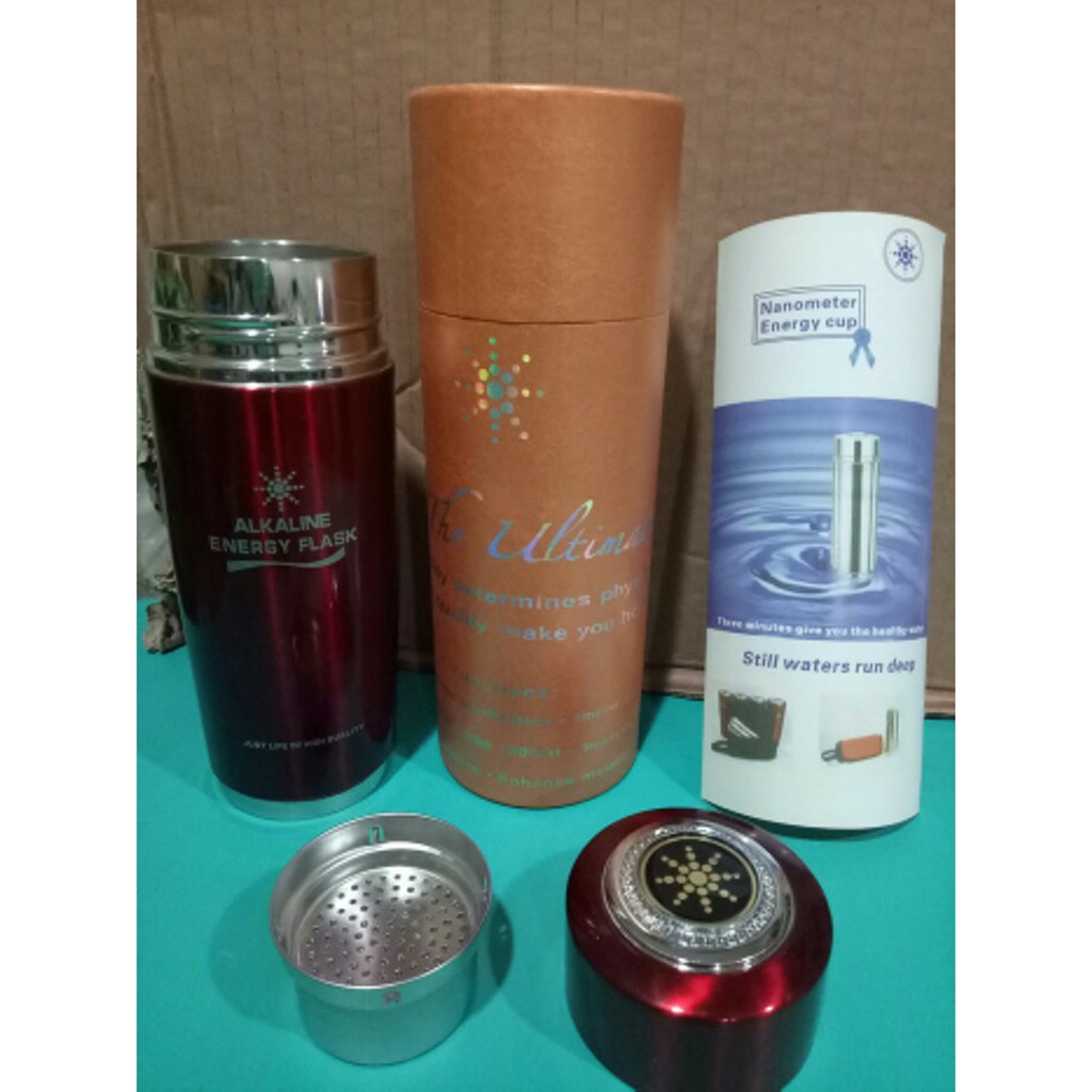Promoo..Thermos Alkaline Energy Flask / Membuat Air Biasa Menjadi Air Alkaline
