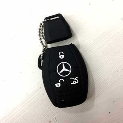 Mercedes Benz Mercy Cover Sarung Kondom Silicon Silikon Keyshirt Remote Kunci Mobil