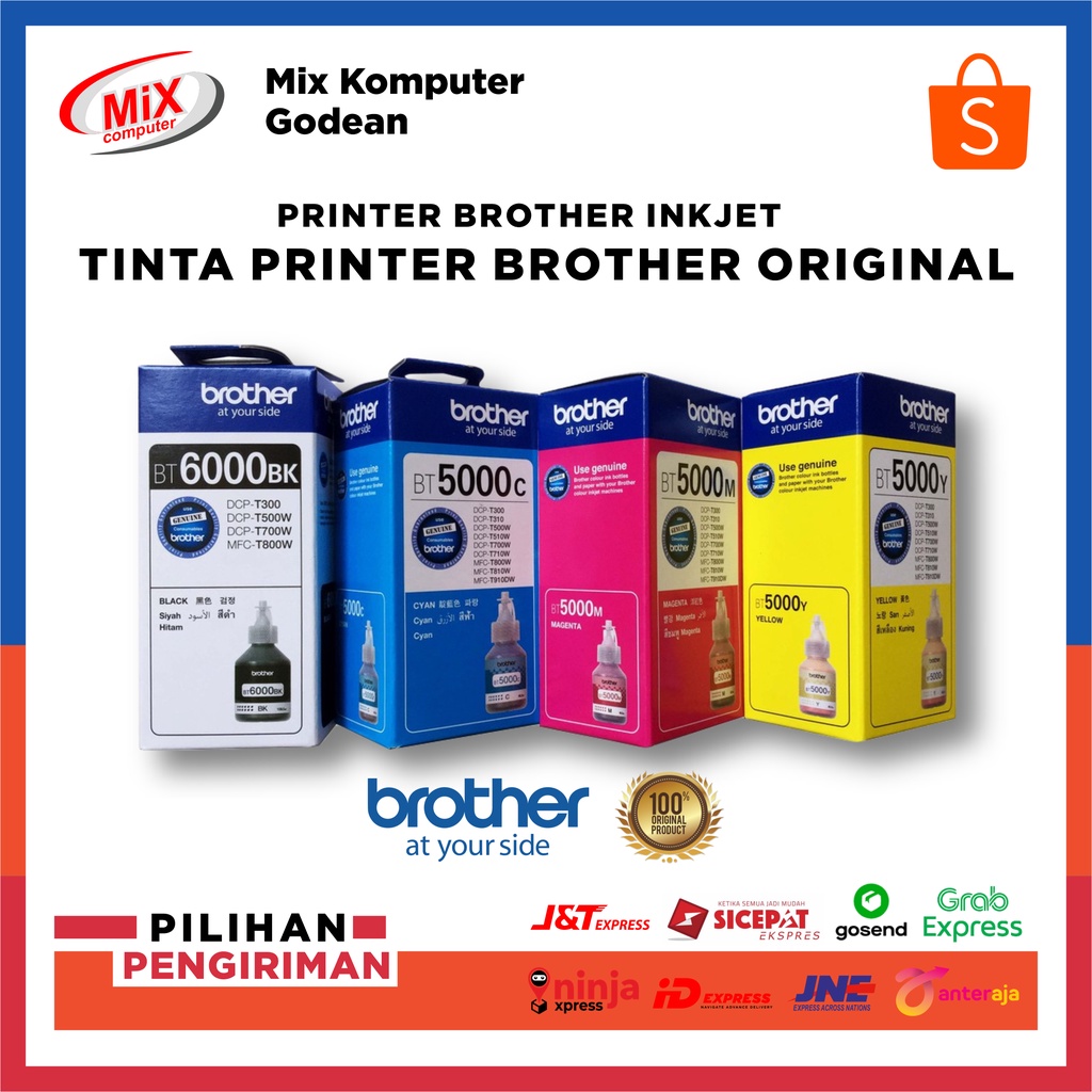 Tinta Brother BT5000 FOR DCP - T310 , DCP -T510W , DCP-T710W , DCP-T810W