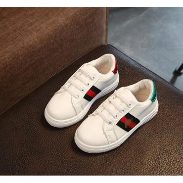 sepatu anak laki laki import gucci putih