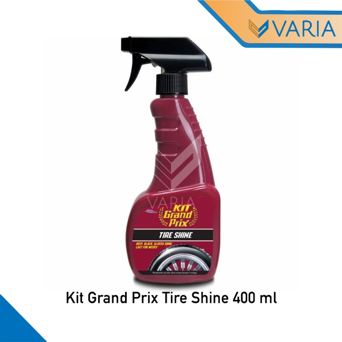 Kit Grand Prix Tire Shine 400 ml Pump Pengkilap Ban Mobil Premium