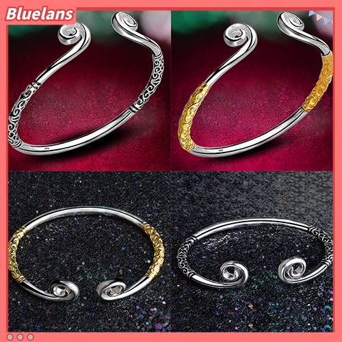 Gelang Bangle Model Terbuka Desain Monkey King Magic Spell Untuk Wanita