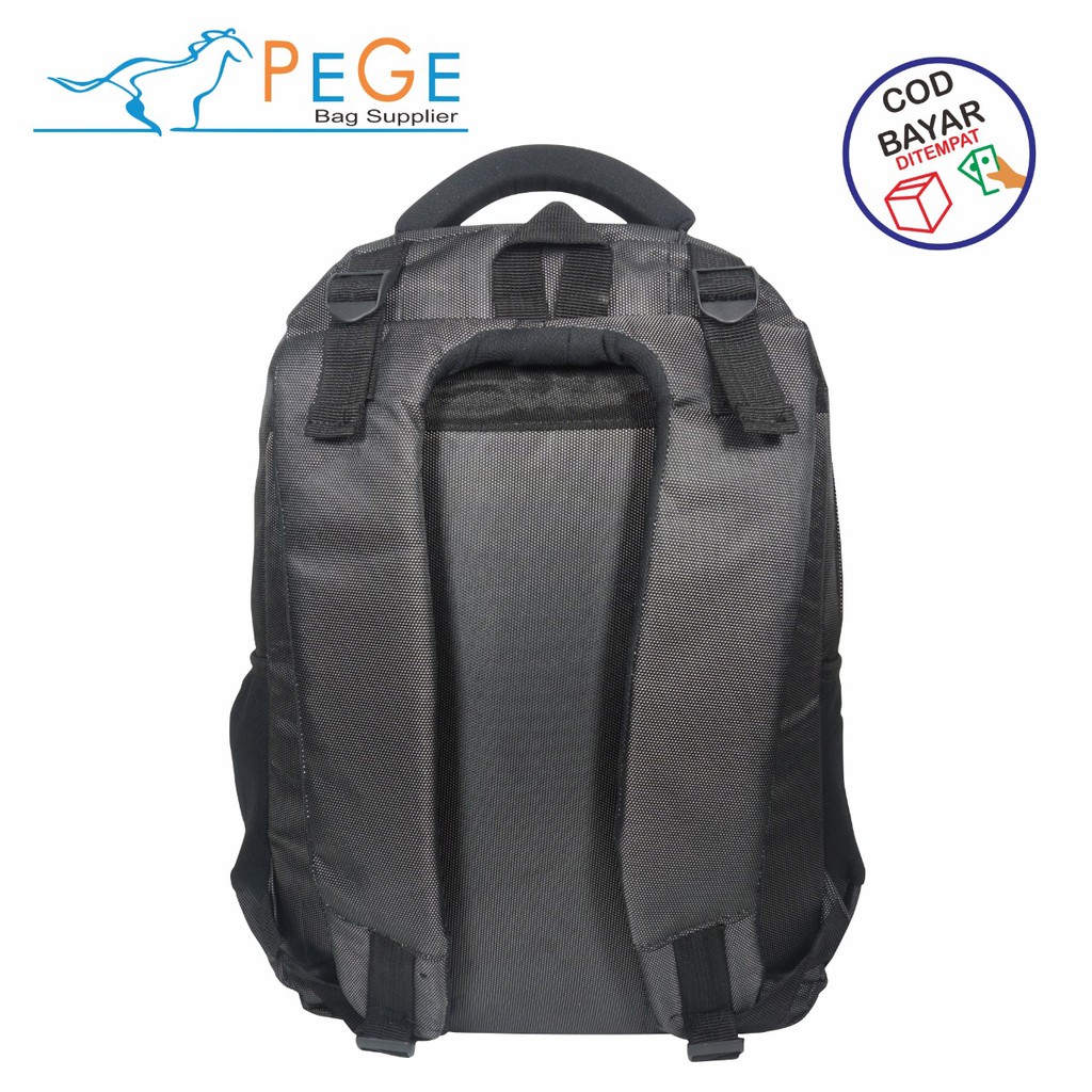 Ransel laptop tas punggung unisex model polo ada slot laptop remaja dewasa backpack tas sekolah