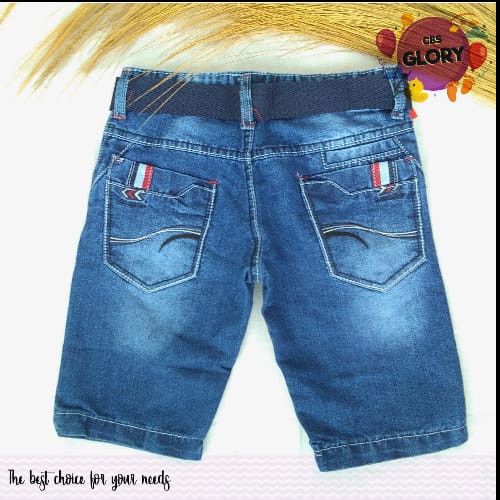 Celana Pendek 3/4 Anak Cowok/For Kids/Bahan Cotton/Trendy/Semi Jeans