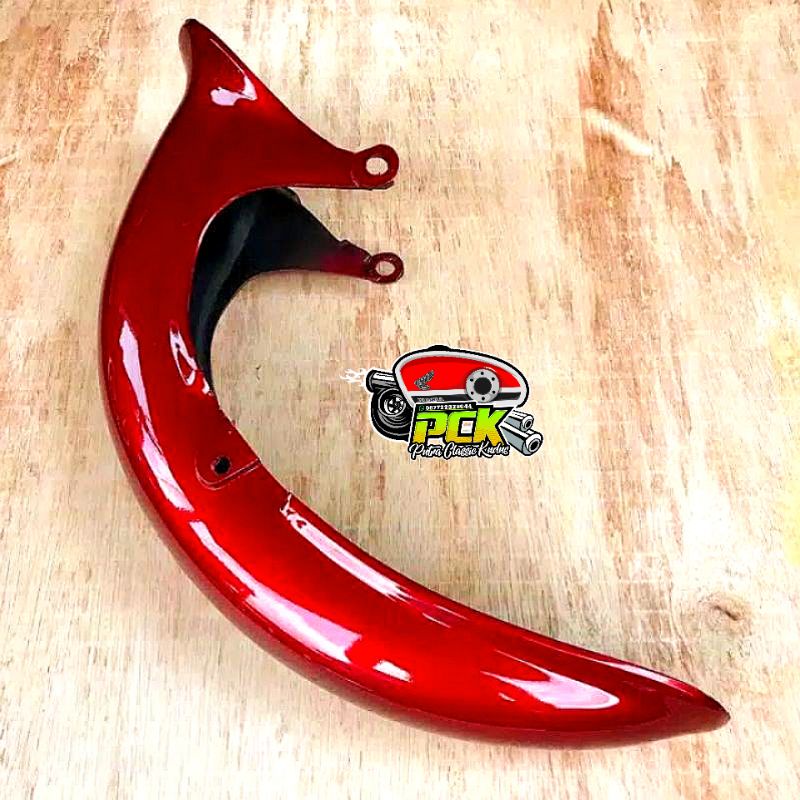 slebor spakbor depan c70 merah spakbor Honda c70