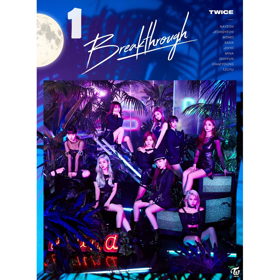 POSTER TWICE - BREAKTHROUGH UNOFFICIAL