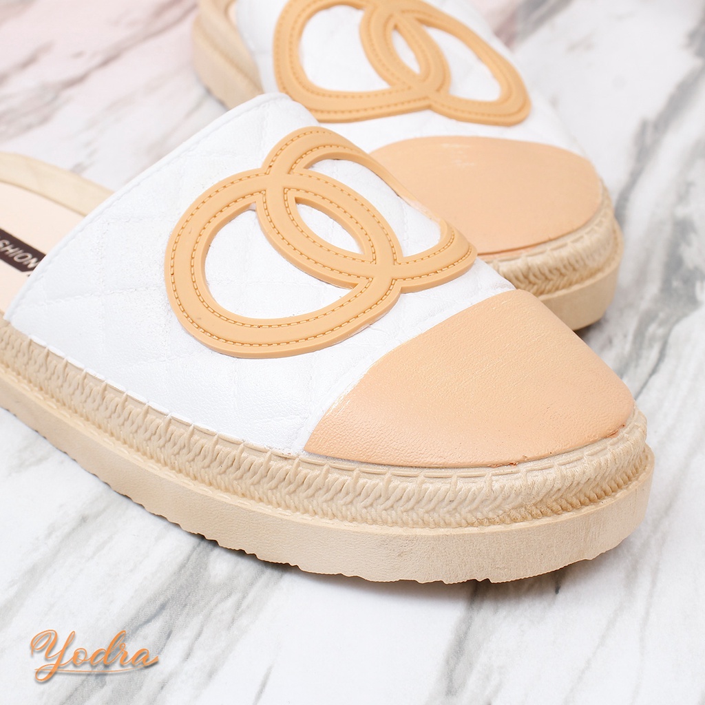 Yodra Ariyah Flat Jelly Shoes Import YDR232 Real Pict