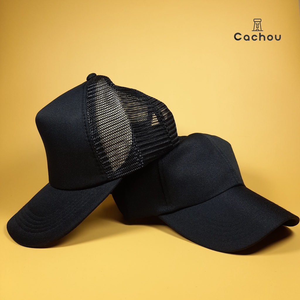 Cachou Topi Pria Baseball Jaring