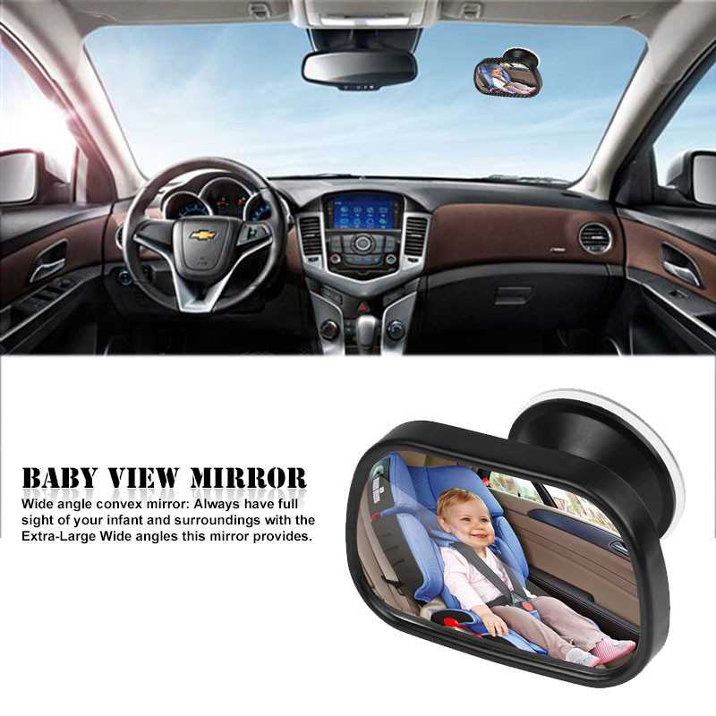 Tirol Kaca Spion Rear View Bayi - T22614-Hitam