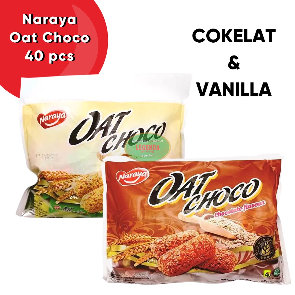 

Naraya Oat Choco 400gr 40pcs