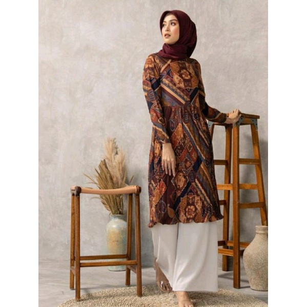 sahara tunik pleats by heaven lights