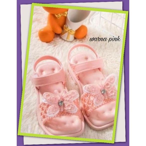 Sandal Jelly Anak Tali Kupu-Kupu Import Higt Quality S2