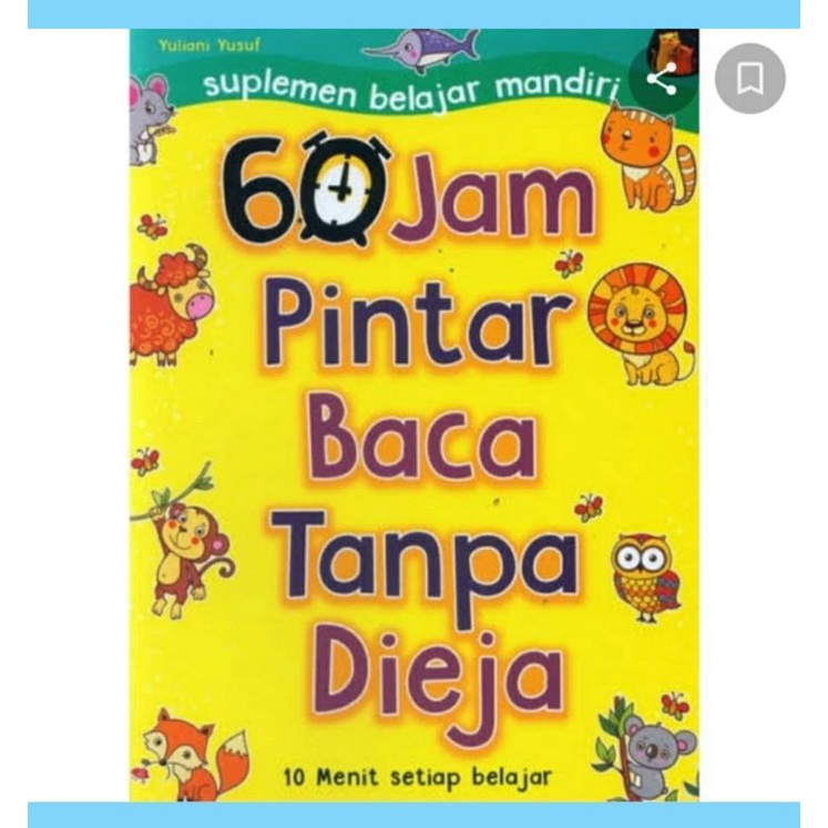 

60 Jam pintar baca tanpa dieja