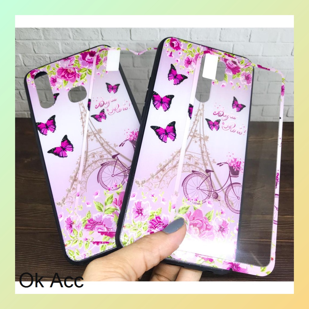 BARU CASE BONUS TG Kaca karakter Oppo A1k,Realme C2,A31 5,A33,A53,A37 Neo 9,A3s,C1,A52 A72 A92,V5,A5s,A7,A12,A11k,2 Pro,U1,U2,5i 5s C3,7i,C17,C12,C15,Samsung J2 Prime,Vivo Y11 Y12 Y15 Y17 Y20 Y20s Y12s Y30 Y50 Y91 Y91C,Xiaomi Redmi 5A,8A,9,9C HCTG 10/17