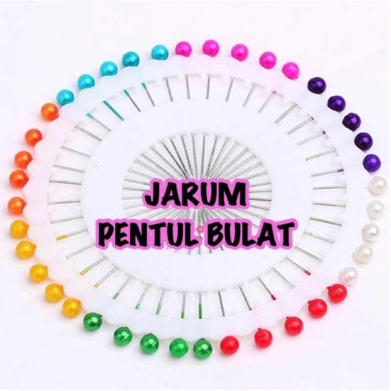 `ღ´ PHINKL `ღ´ jarum pentul aksesoris hijab super tajam anti karat untuk jilbab kualitas bagus