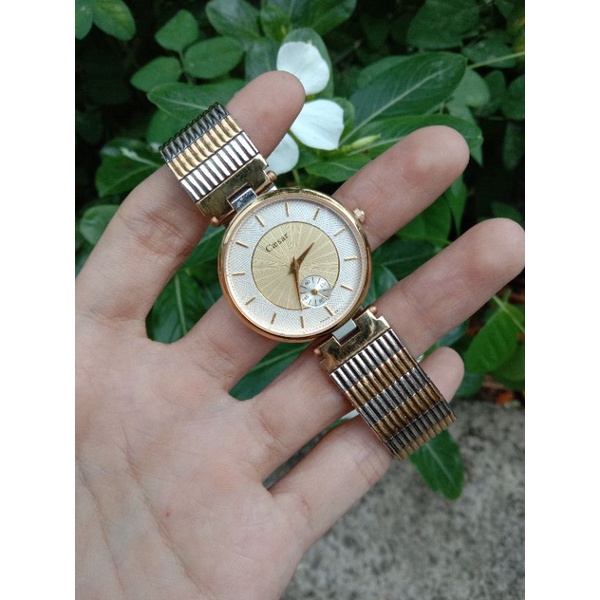 jam tangan caesar swiss ladies not raymond weil ladies original