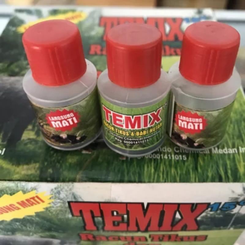 TEMIX BOTOL RACUN TIKUS mati d tempat