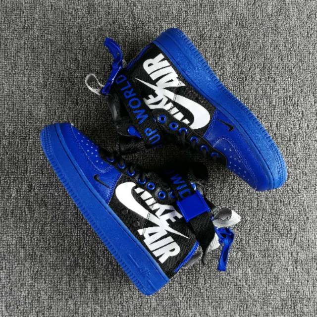 nike sf af1 blue