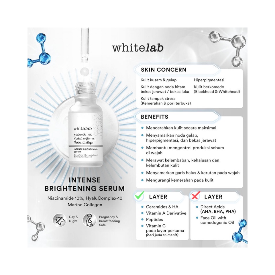 WHITELAB N-10 DOSE BRIGHTENING Serum
