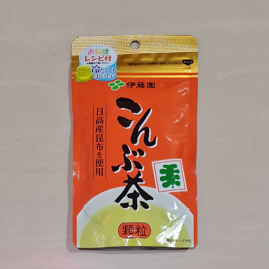 

Itoen Ito En Konbu / Kombu Cha Kelp Instant Seaweed Tea Powder 70 Gram