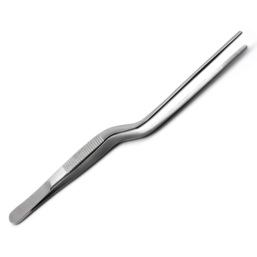 Pinset Bayonet 14 Cm/ Pinset Telinga Ear Dressing Forcep