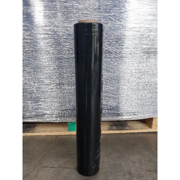 

plastik wrapping hitam stretch film 50cm 200m