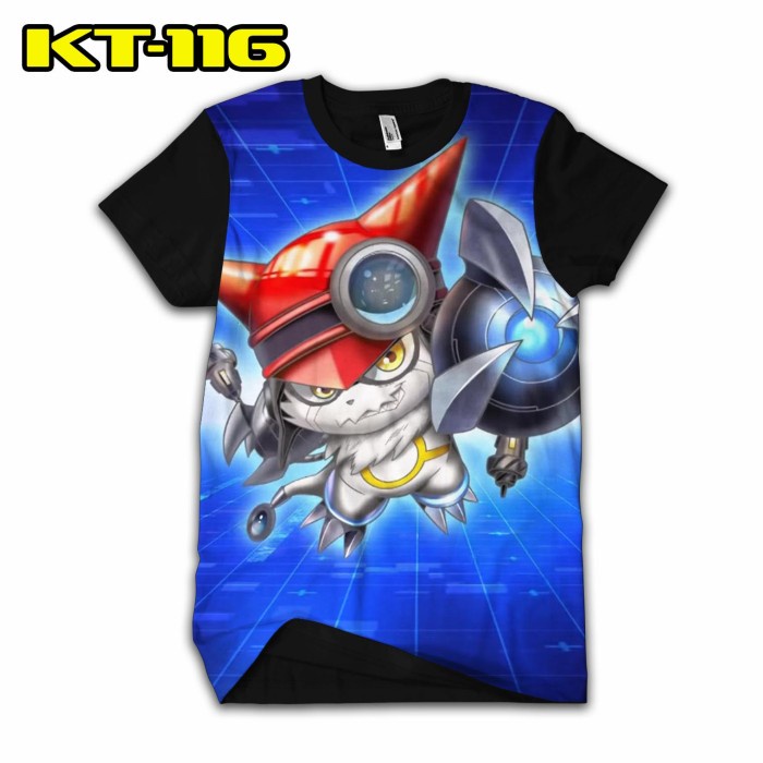 Kaos Gatchmon Digimon universe App monster Baju Kartun