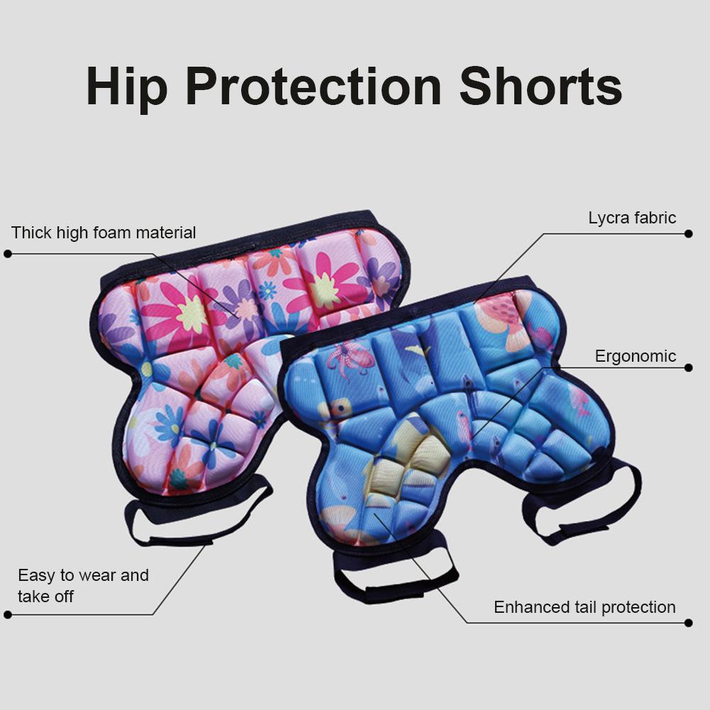 【3D】Celana Pendek Pelindung Pantat Anak/Celana Anti-Fall Pants Anak-anak/Roller Skating Hip Protection Cushion