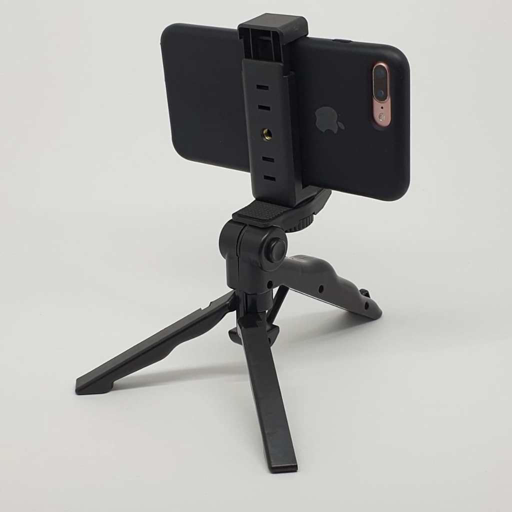 Tripod mini hp 3 in 1 penahan tempat pegangan handphone gopro camera bisa di lipat stand holder ramah tempat mudah di bawa tripot + monopodNB32