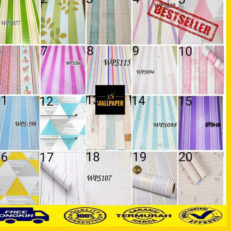 Brightϟ [COD] WALLPAPER DINDING MOTIF SALUR / WALLPAPER DINDING 3D / WALLPAPER / WALLPAPER 3D 500