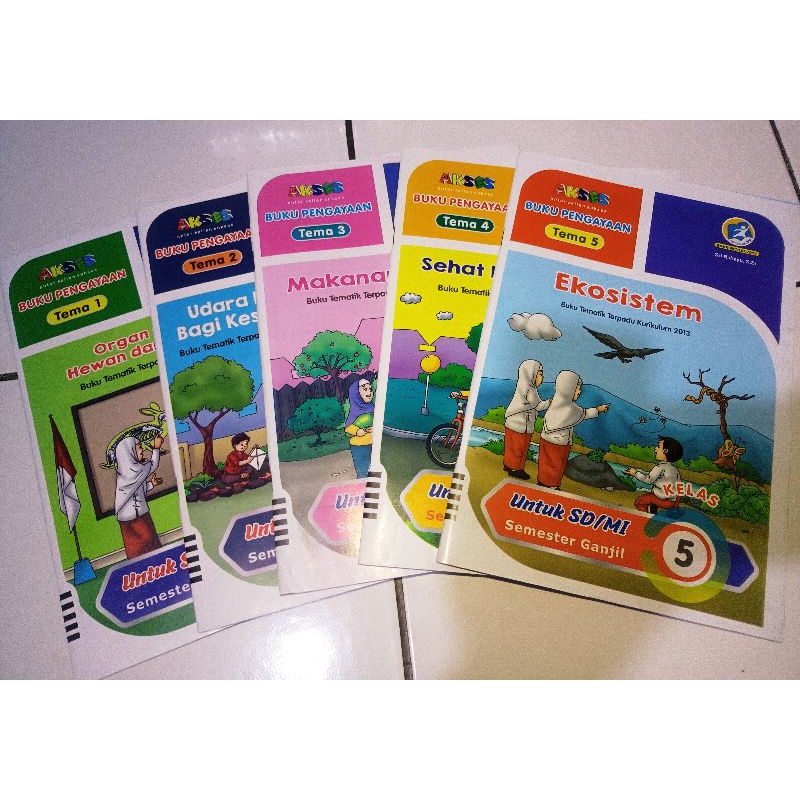 LKS Tematik Akses Kls V (1Set) Untuk SD/MI Smt 1 - Kur. 2013