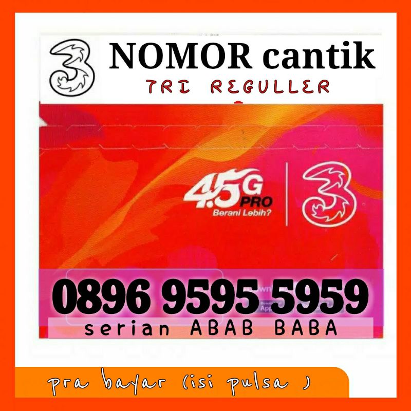 nomor cantik kartu tri abab baba rapih