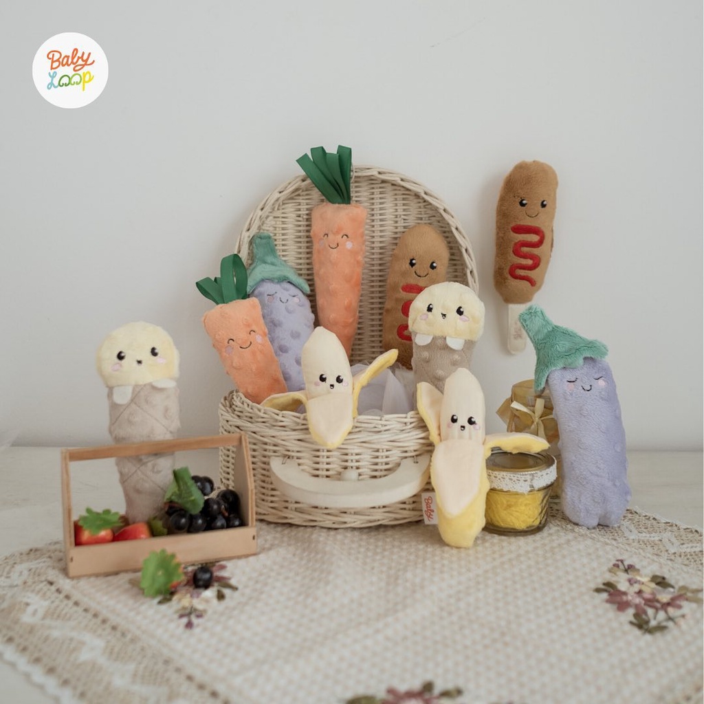 Baby Loop - Squeaker / Boneka Genggam Bayi