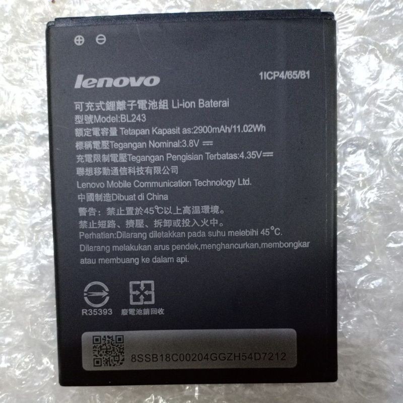 Baterai ORIGINAL Lenovo A7000