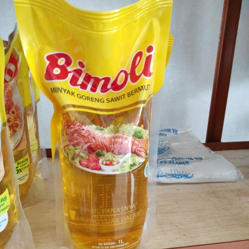 

minyak makan bimoli 1 liter