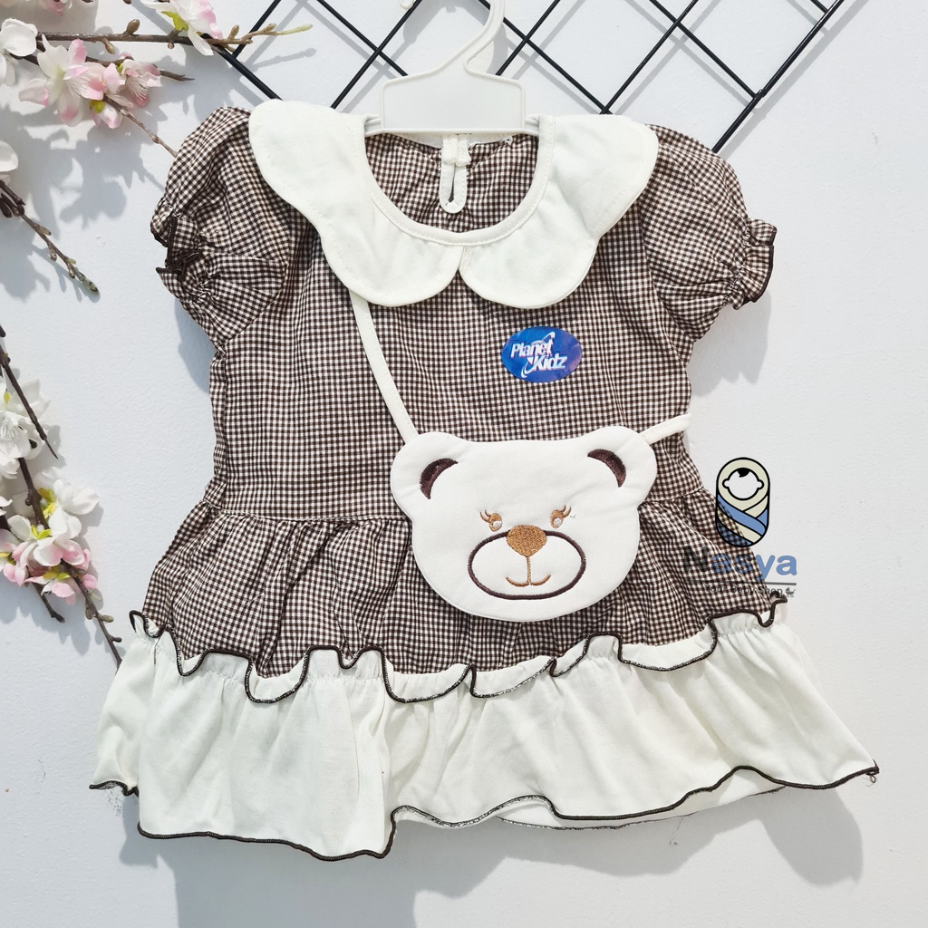 [PB-001] Dress Bayi Perempuan lucu terbaru (usia 0-6 bulan)