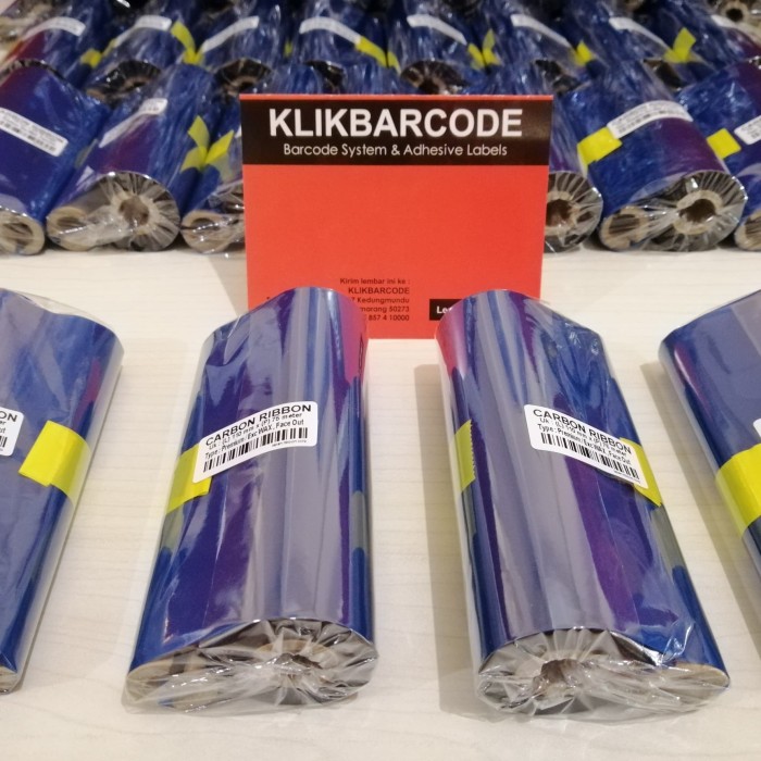 

PROMO RIBBON BARCODE UKURAN 110 X 75 METER UNTUK ZEBRA GK-420T/GK 420/GK420T MURAH
