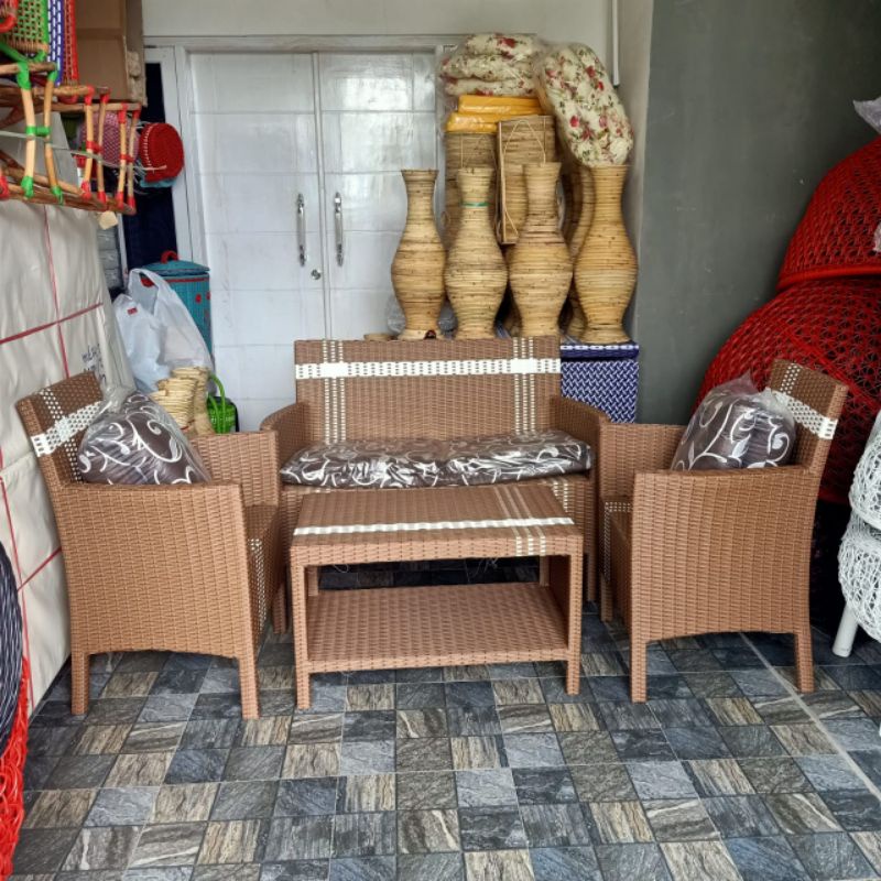 Kursi Tamu Hawai Rotan (Ongkir sesuai aplikasi)