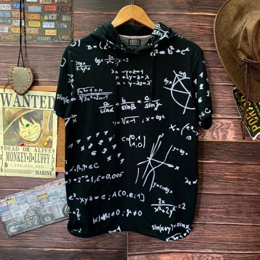 kaos hoodie anak laki laki lengan pendek pulpirint rumus matematika