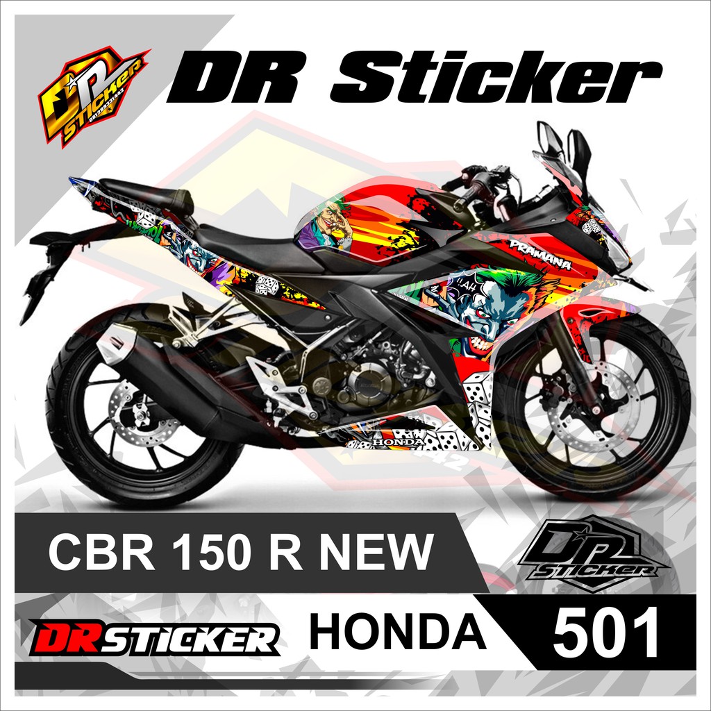 Decal CBR 150 R New - Decal CBR 150 R Zombie