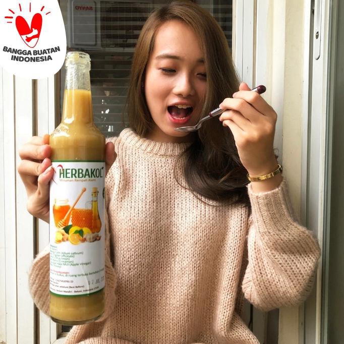 

Jus Herbal Bawang Putih+Jahe+Lemon Import+Cuka Apel+Madu HERBAKOL TERBAIK