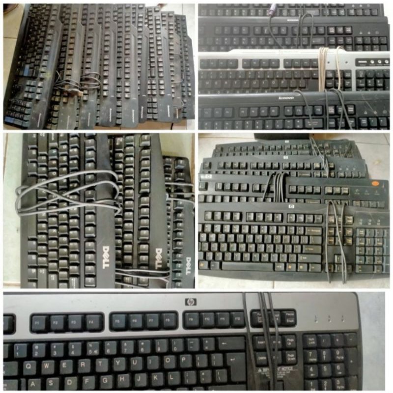 Keyboard Builtup Ps2 merk Hp,dell,lenovo,acer,compaq,logitech